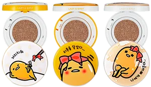 Lazyand Easy Cushion Compacts PNG image