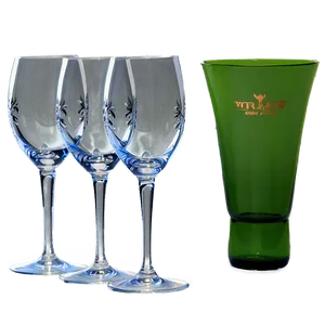 Lead-free Crystal Wine Glasses PNG 06212024 PNG
