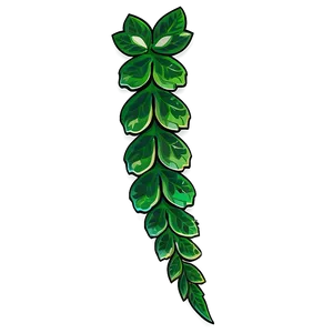 Leaf Banner PNG Haq52