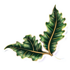 Leaf Decoration PNG Dmx