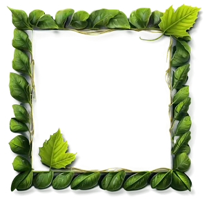 Leaf Frame PNG 05032024