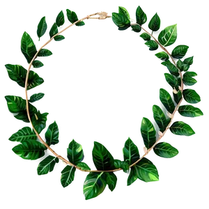 Leaf Garland PNG Pft