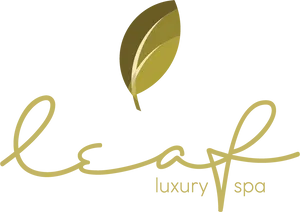 Leaf Luxury Spa Logo PNG image