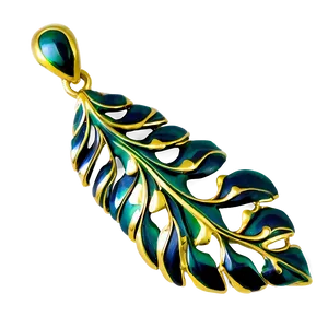 Leaf Pendant Png 06282024 PNG image