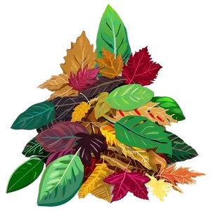 Leaf Pile C PNG image