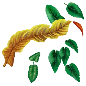 Leaf Print PNG 90