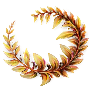Leaf Swirl PNG 05032024