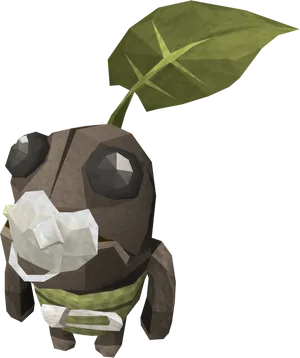 Leafy Backed Troll Figure