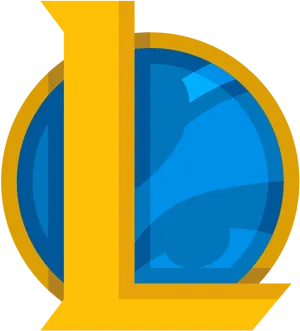 Leagueof Legends Blueand Gold Icon PNG image