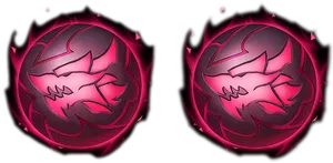 Leagueof Legends Dragon Icon Twin Set PNG image