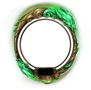 Leagueof Legends Green Frame Icon PNG image