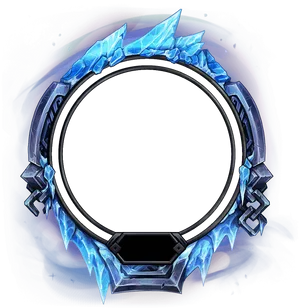 Leagueof Legends Ice Themed Icon PNG image