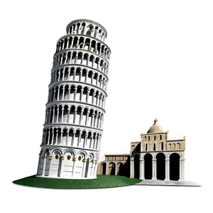 Leaning Tower Of Pisa PNG Rrx PNG