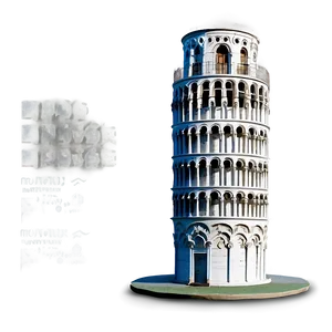 Leaning Tower Of Pisa PNG Wdn