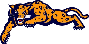 Leaping Jaguar Illustration