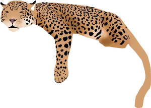 Leaping Jaguar Illustration