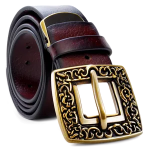 Leather Belt Buckle Png 15 PNG image