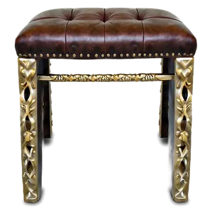 Leather Bench PNG Bii