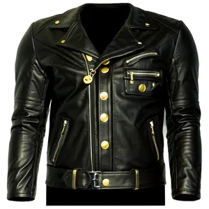 Leather Blazer Jacket Png Kqk PNG image