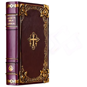 Leather Bound Bible PNG 51