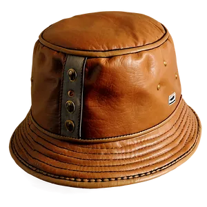 Leather Bucket Hat Png 46 PNG image