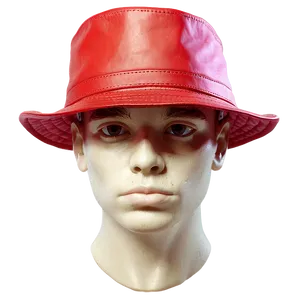 Leather Bucket Hat Png Xgf PNG image