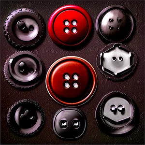 Leather Button PNG 96