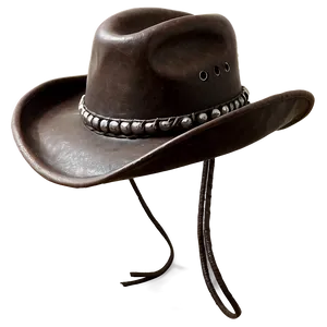 Leather Cowboy Hat Png Cps PNG image