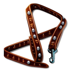 Leather Dog Leash Png 24 PNG image