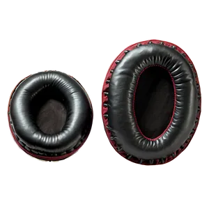 Leather Ear Cushions Headphone Png 05252024 PNG image