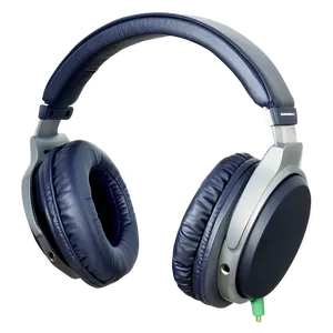 Leather Headphones Luxury PNG Okg