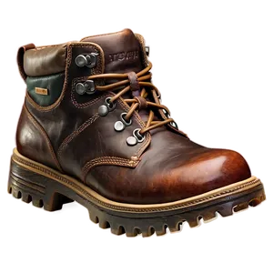 Leather Hiking Boot Png Plf PNG image