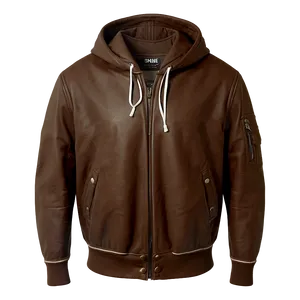 Leather Hoodie Strings Png 13 PNG image