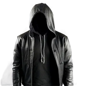 Leather Hoodie Strings Png 44 PNG image