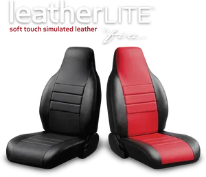 Leather Lite Simulated Leather Car Seatsby Fia