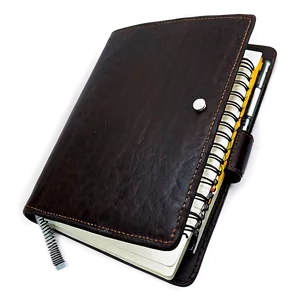 Leather Notebook Png 25 PNG image