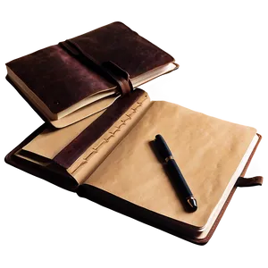 Leather Notebook Png Rdb60 PNG image