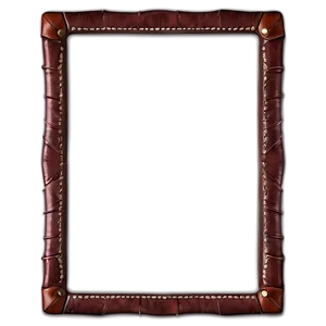 Leather Photo Frame Png Bhe PNG image