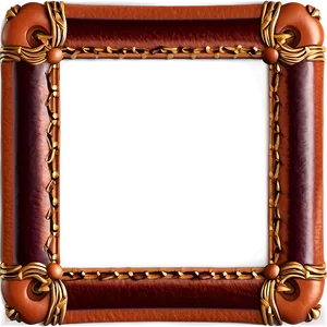 Leather Picture Frame Png Mfk57 PNG image