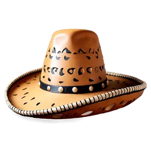 Leather Sombrero Hat PNG 75 PNG