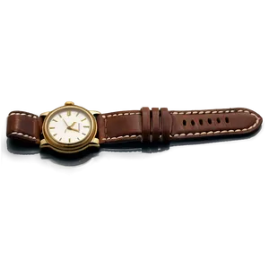 Leather Strap Watch Png 05212024 PNG image