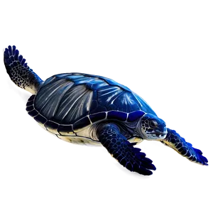 Leatherback Turtle Dive Deep Png 06292024 PNG image