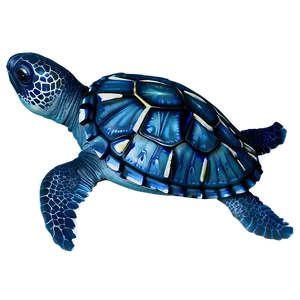 Leatherback Turtle In Coral Reef PNG Awk45 PNG
