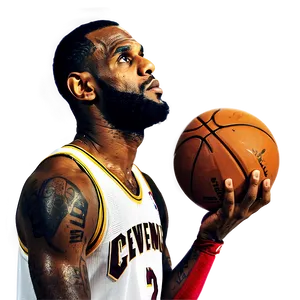 Lebron James Free Throw PNG 87