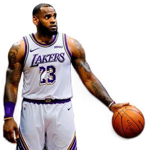 Lebron James Setting Up Play Png Vfa PNG image