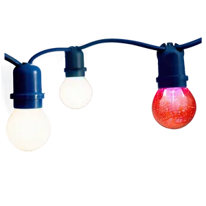 Led Globe String Light PNG Uem86 PNG