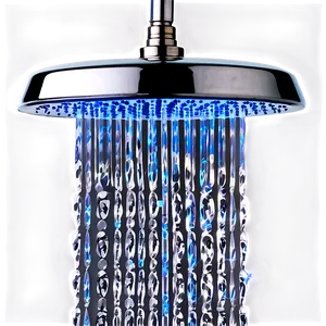 Led Light Shower Head PNG Dhb