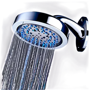 Led Light Shower Head Png Pwr PNG image