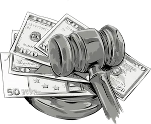 Legal Financial Concept Illustration PNG image