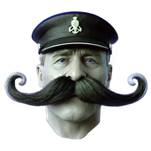 Legendary Explorer Mustache PNG 05042024